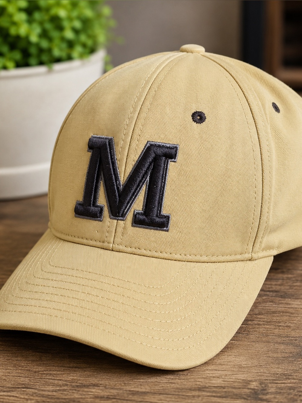 Pacific Headwear Tan “M” FlexFit Hat | Athletic Performance Baseball Cap S/M